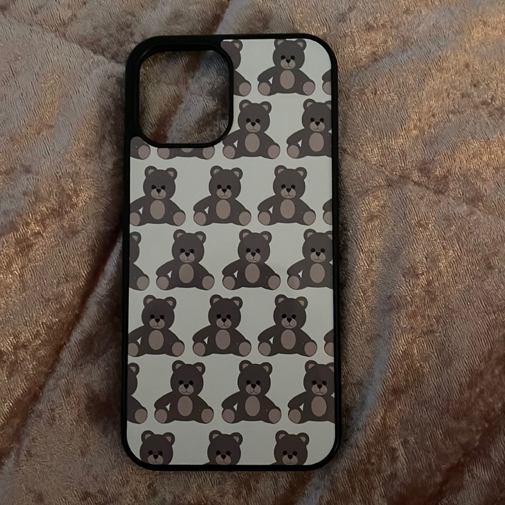 teddy bear iphone 12 pro max case